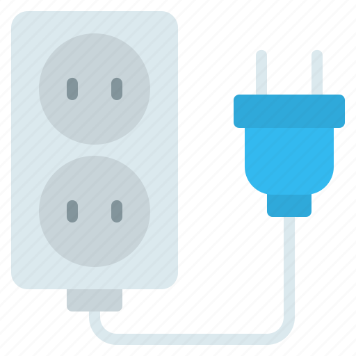 Ecology, electrical, energy, extension, extension cord, plug, socket icon - Download on Iconfinder