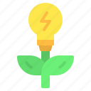 bulb, ecology, energy, green, green energy, leaf, plant