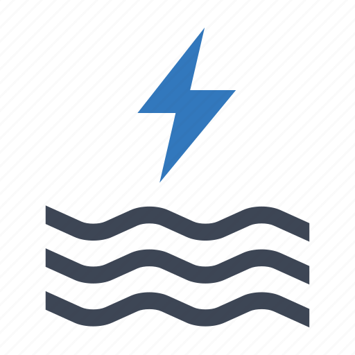 Energy, power, water, hydropower icon - Download on Iconfinder