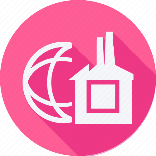 Ecology, power, earth, factory, global, industry, planet icon - Download on Iconfinder