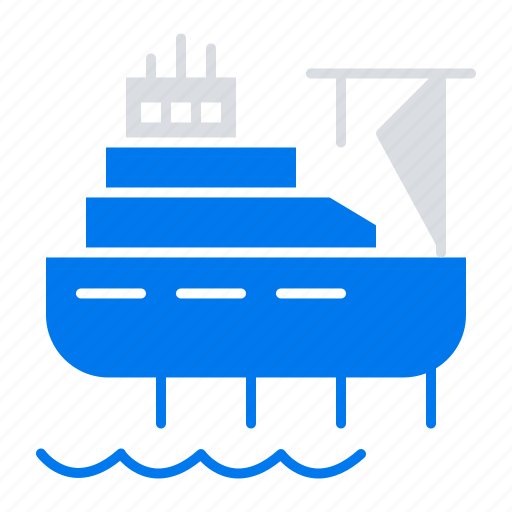 Boat, cargo, construction, ship icon - Download on Iconfinder