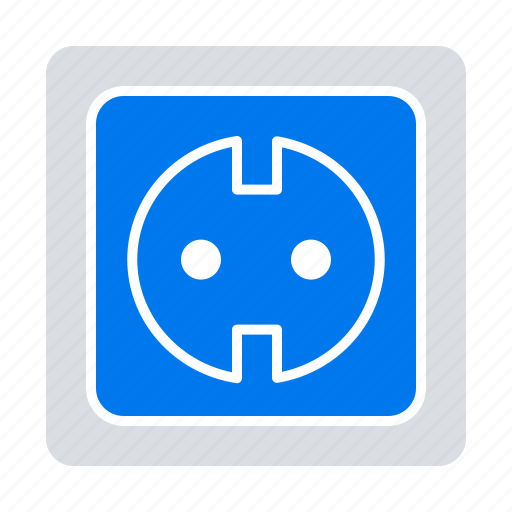 Electrical, energy, plug, power, socket, supply icon - Download on Iconfinder