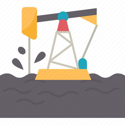 Petroleum, oil, drilling, fuel, industrial icon - Download on Iconfinder