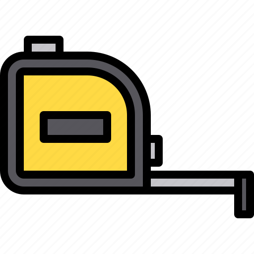 Measuring, tape, engineer, engineering, construction icon - Download on Iconfinder