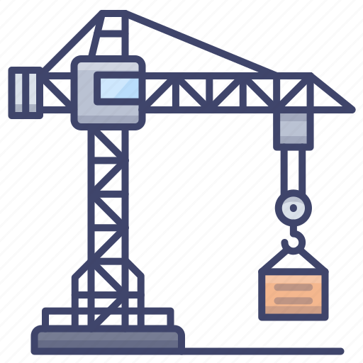 Construction, crane, harbor, tower icon - Download on Iconfinder