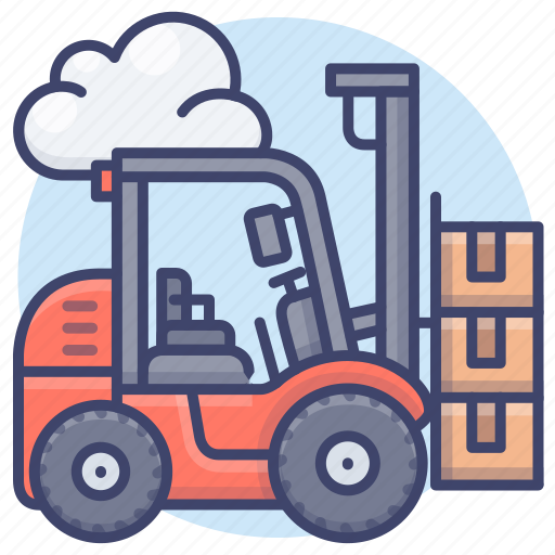 Construction, forklift, transport, transportation icon - Download on Iconfinder