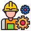 engineer, technology, construction, industry, gear 