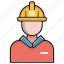 avatar, engineer, person, worker 