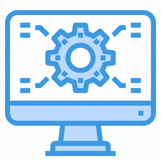 Computer, engineer, factory, industrial, manufacturing icon - Download on Iconfinder