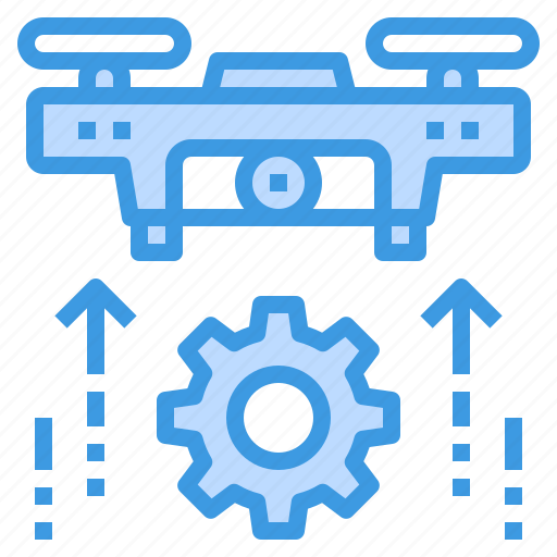 Control, drone, engineering, gear, transportation icon - Download on Iconfinder