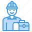 avatar, engineer, man, occupation, worker 