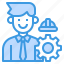 avatar, engineer, man, occupation, worker 
