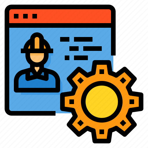 Administrator, browser, engineering, gear, programming icon - Download on Iconfinder