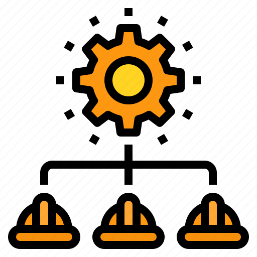 Company, engineer, gear, management, organization icon - Download on Iconfinder