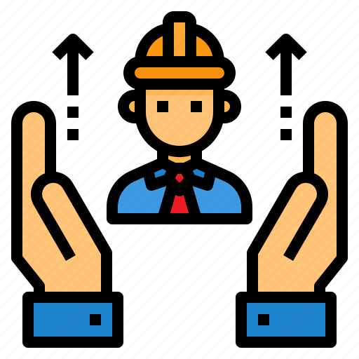 Construction, engineer, hand, manufacturing, worker icon - Download on Iconfinder