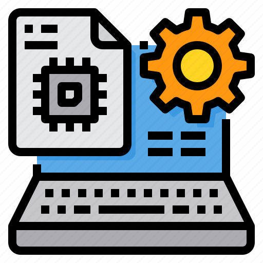 Engineer, laptop, plan, processor, setting icon - Download on Iconfinder