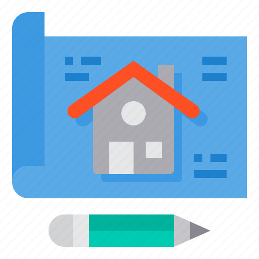 Architecture, blueprint, construction, house, plan icon - Download on Iconfinder
