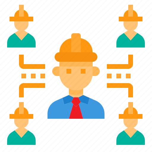 Company, engineer, network, team, worker icon - Download on Iconfinder