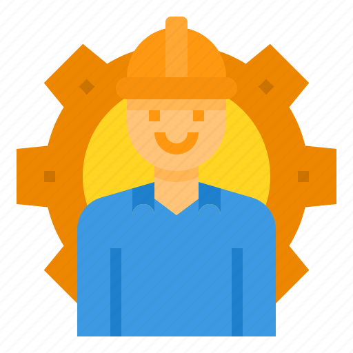 Engineer, gear, man, occupation, worker icon - Download on Iconfinder