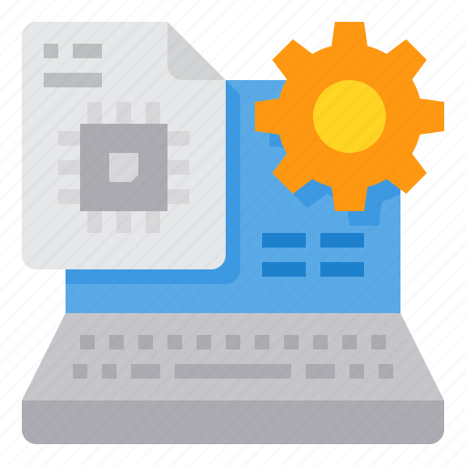 Engineer, laptop, plan, processor, setting icon - Download on Iconfinder