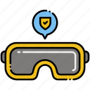 goggles, protect, protection, safety