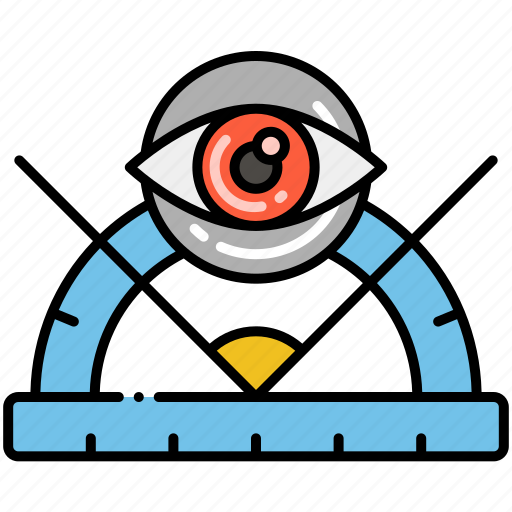 Angle, eye, ruler, theodolite icon - Download on Iconfinder