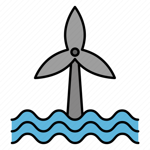 Wheel, water, river, power, traditional icon - Download on Iconfinder