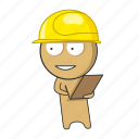 architect, helmet, foreman, construction, engineer, worker