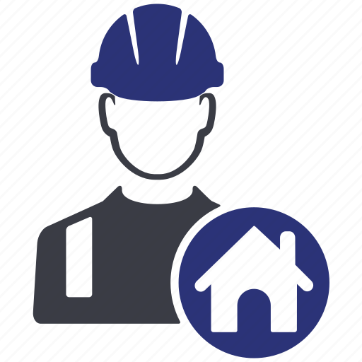 Avatar, build, builder, home, house, worker, construction icon - Download on Iconfinder