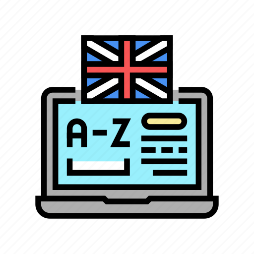 Learn, english, language, school, british, american icon - Download on Iconfinder