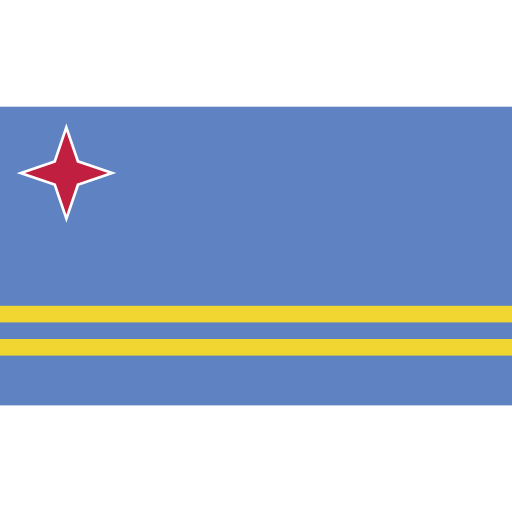 Aruba, ensign, flag, nation icon - Free download