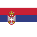 ensign, flag, nation, serbia