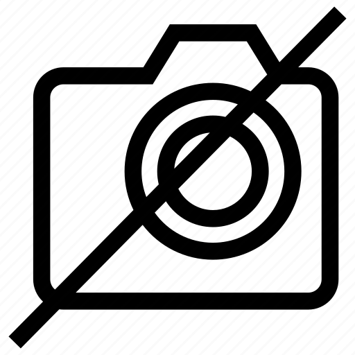 No, camera, photography, warning, prohibited, picture icon - Download on Iconfinder