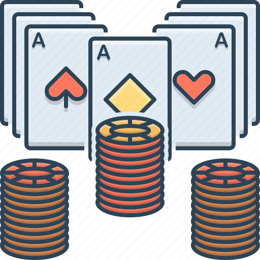 Card, chip, gamble, gambling, poker, poker chip icon - Download on Iconfinder