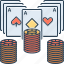 card, chip, gamble, gambling, poker, poker chip 