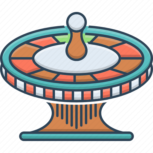 Casino, gambling, game, roulette, roulette wheel, wheel icon - Download on Iconfinder