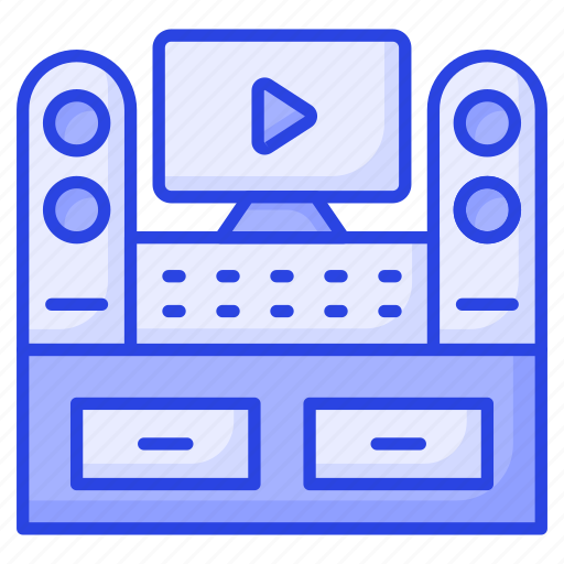 Music, studio, multimedia, entertainment, stereo, speakers, technology icon - Download on Iconfinder