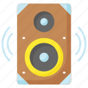 speaker, woofer, music, audio, sound, device, hardware
