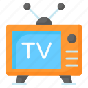 television, telecast, screen, antenna, broadcasting, vintage