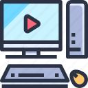 computer, cpu, entertainment, media, technology, video
