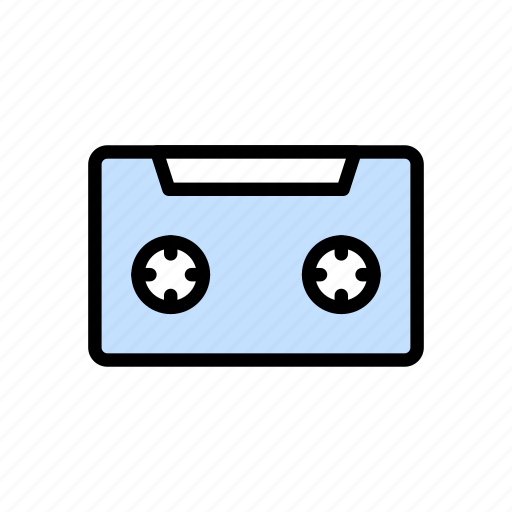 Cassette, entertainment, media, music, tape icon - Download on Iconfinder