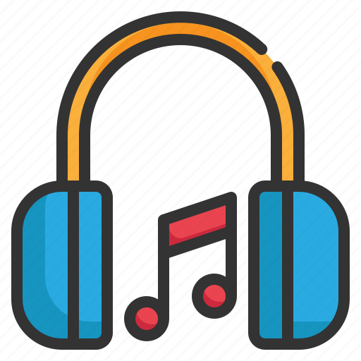 Headphones, music, entertainment, sound, play, audio icon icon - Download on Iconfinder