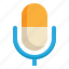 microphone, song, entertainment, music, sound, audio, media icon 
