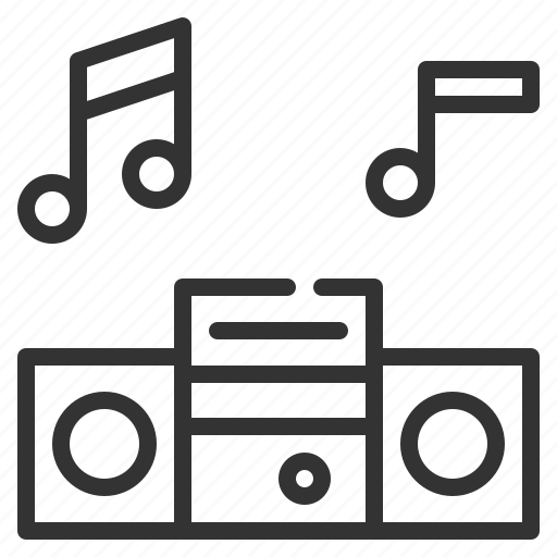 Music, entertainment, song, note, sound, audio icon icon - Download on Iconfinder