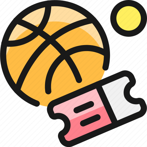 Ticket, basketball, game icon - Download on Iconfinder