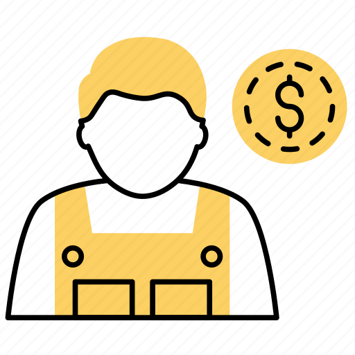 Employee payment, employee salary, employee wages, enterpreneur, monetary compensation, remuneration icon - Download on Iconfinder