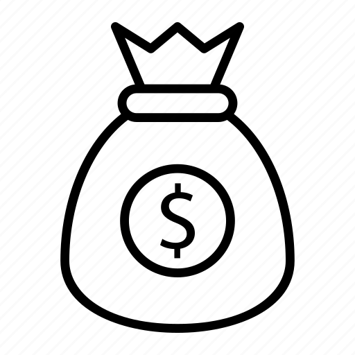 Bag, cash, dollar, earnings icon - Download on Iconfinder