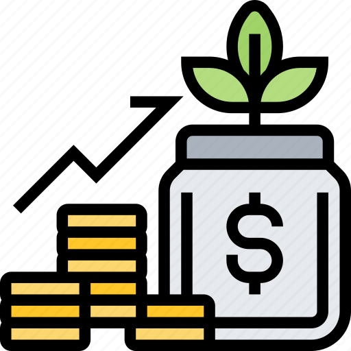 Investment, finance, business, profit, growth icon - Download on Iconfinder