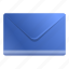 blue, envelope 