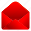 red, envelope 